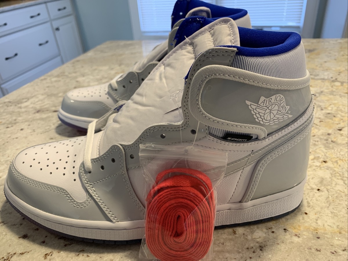 Nike Air Jordan 1 Retro High Zoom Air Racer Blue Men Size 10  display picture 2
