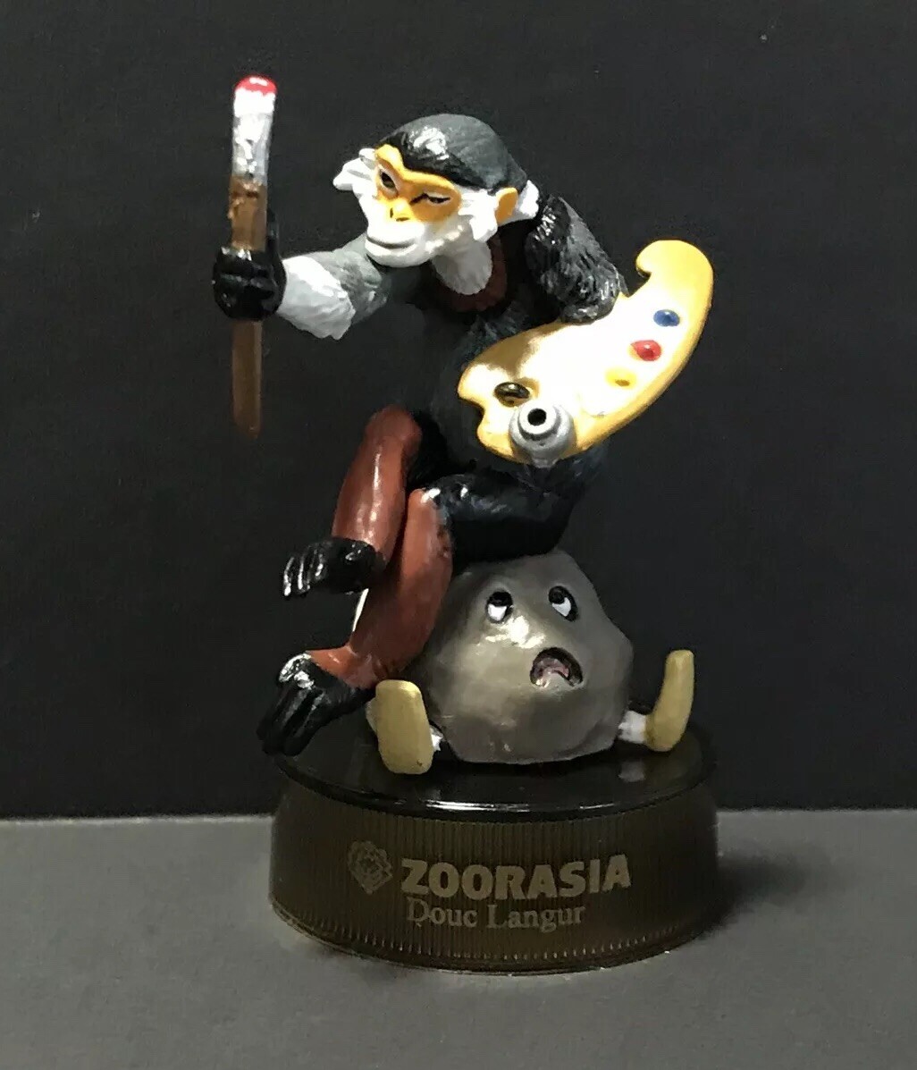 Kaiyodo Japan Exclusive Zoorasia Douc Langur Monkey Figure | eBay