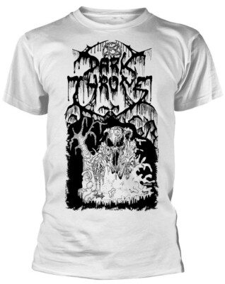 Darkthrone Sempiternal Past White T-Shirt NEW OFFICIAL