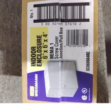 6" x 6" x 4" Electrical Indoor Enclosure SC060604RC