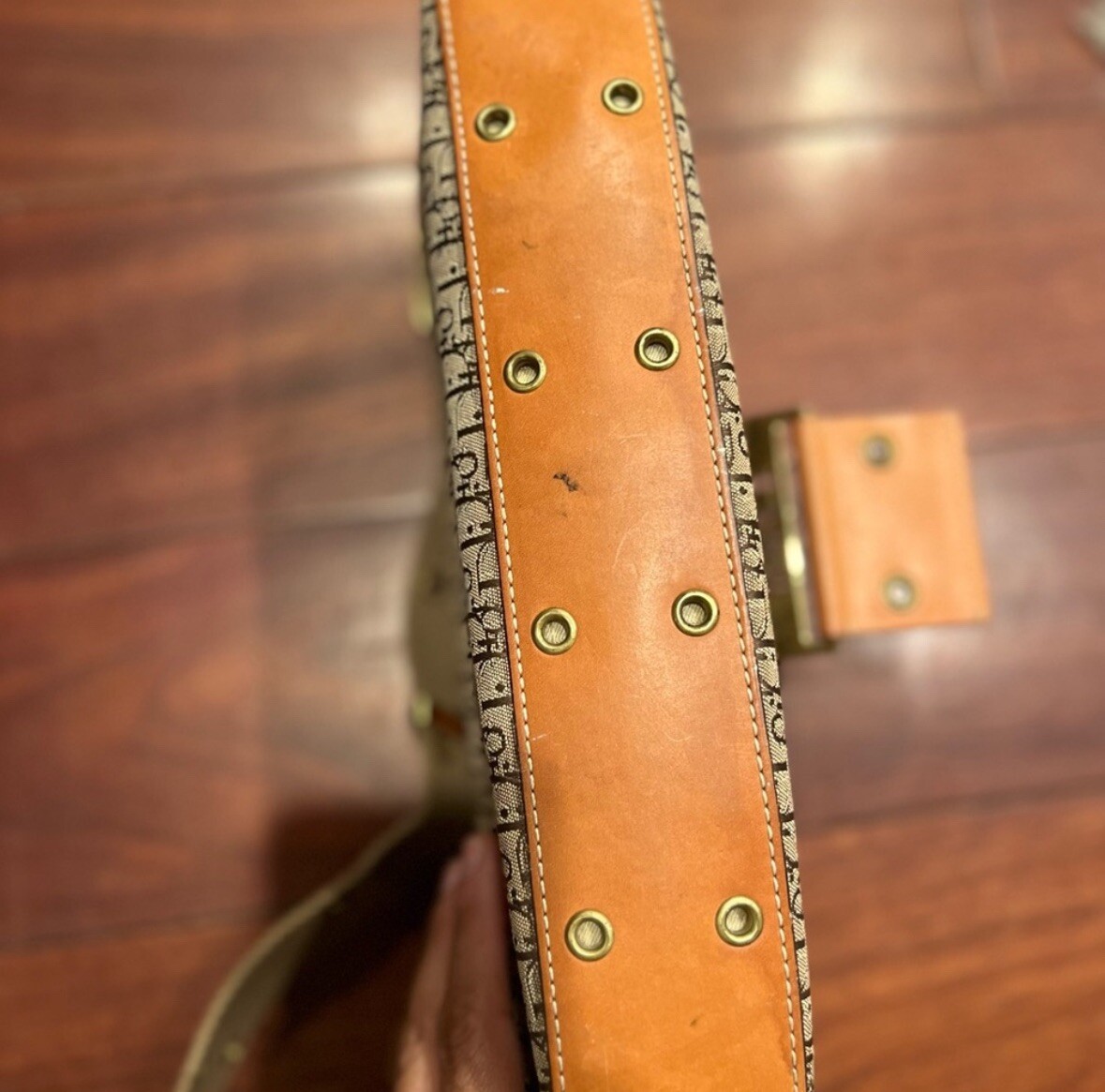 Dior Street Chic Bag Columbus Ave Diorissimo Canv… - image 7