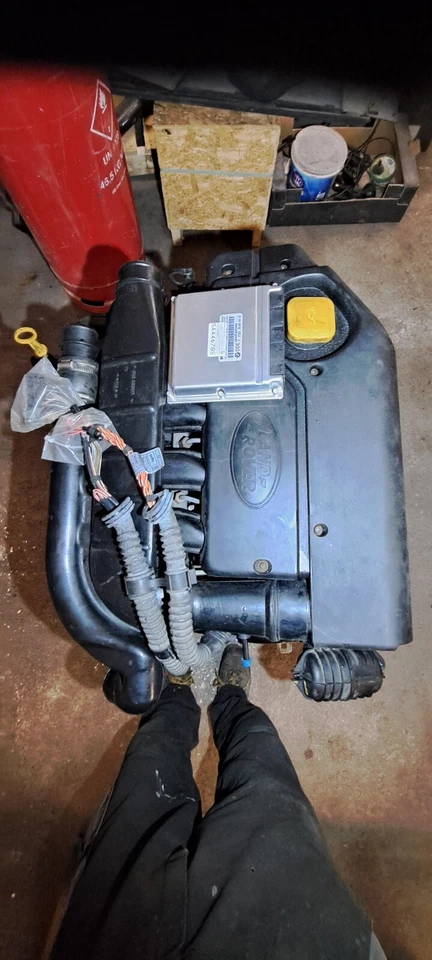 MOTOR LAND ROVER FREELANDER 2.0 TD4 CON BOMBA E INYECTORES, ALTERNADOR,... Foto 2 de 4