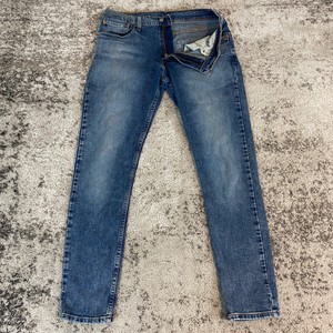 Vaqueros Levis 512 para hombre 33x32 mediados de subida Stretch Slim Denim  Azul Pantalones Informales | eBay