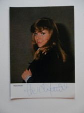 Heidi Brühl autograph signed 10x15 cm postcard 