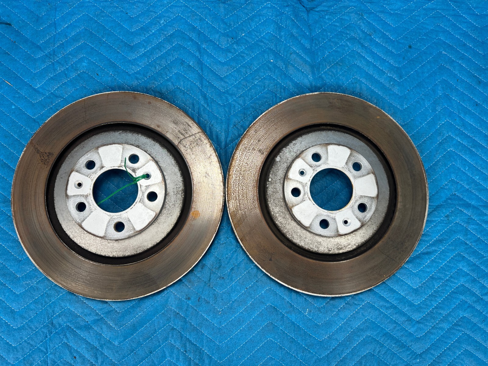 Bentley Contin Flying Spur Rear Brake Rotor Disc RH & LH Pair 29k 2006-2012 OEM