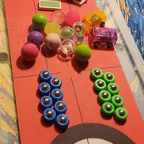 8 Pieces Shuffleboard Pucks Rolling Beads 25mm Shuffleboard Accessories - Picture 12 of 12