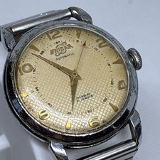 ENICAR 21 JEWELS AUTOMATICO QUADRANTE vintage cal. OROLOGIO UOMO SVIZZERO AS1361 - FUNZIONANTE!