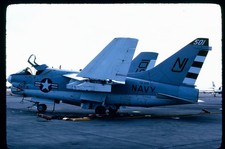 BD430 ORIGINAL K64 AIRCRAFT SLIDE: LTV A-7B Corsair II 154443/NJ-501 VA125 NAS L