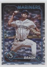 2024 Topps Update Silver Crackle Foilboard Matt Brash #US168 rs2