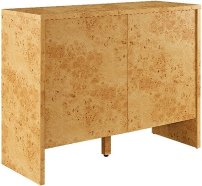 Hudson 40'' Burl Wood Sideboard with Soft-Close Doors - Modern Buffet Cabinet