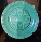 Homer Laughlin Vintage Yellow & Green Fiesta 9 1/2" Dinner Plates Original Two — photo 4