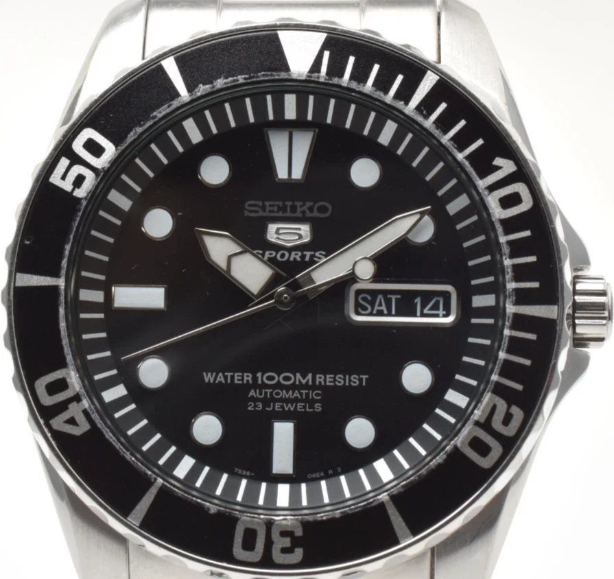 Seiko 5 Sports Stainless Steel 23 Jewels Wristwatches for sale | eBay