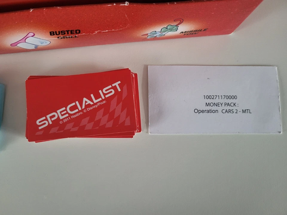 Disney Pixar Cars 2 Mater Truck Operation Game Hasbro 1 Plastic Piece Missing - Image 4 of 4