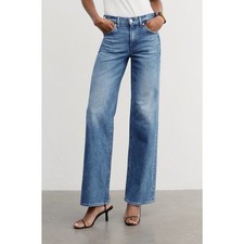 AYR The Secret Sauce Loose Straight Jeans Size 32S Blue Wash