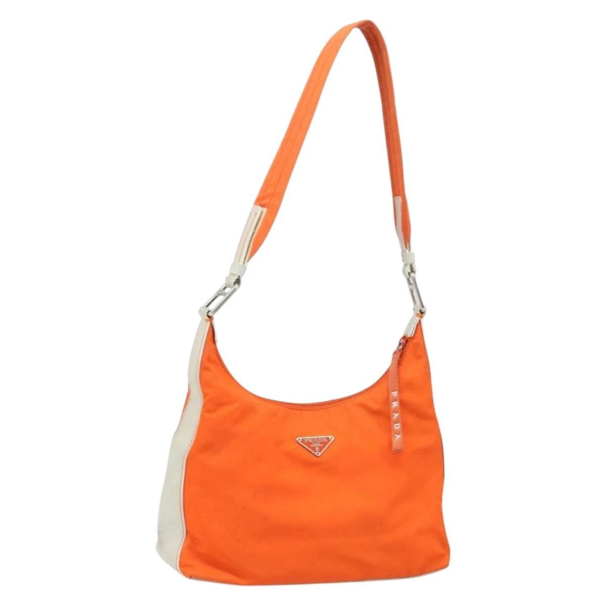 PRADA Nylon Exterior Orange Bags & Handbags for Women for sale | eBay