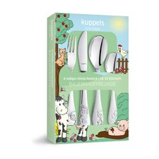 Personalisiertes Kinderbesteck mit Gravur | 4...