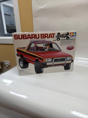 Tamiya 1/10 RC Subaru Brat 58384 Neu unbenutzt RC Auto Bausatz selten Vintage