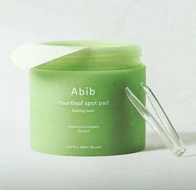 Abib Heartleaf Spot Pad Calming Touch, 150 ml, 80 Pads, Houttuynia-Extrakt