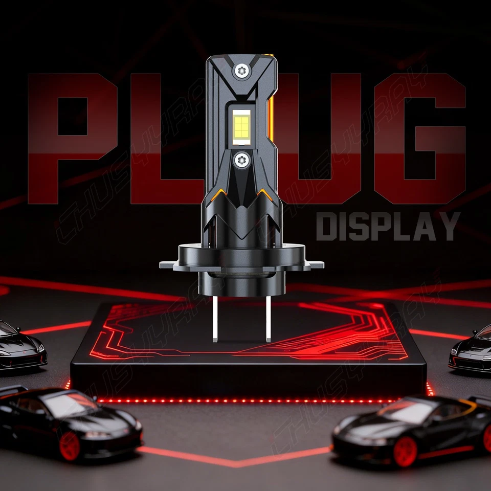 Faro LED para motocicleta Suzuki GSX1300R Hayabusa 1999-2019 6000K bombilla H7 Foto 3 de 4