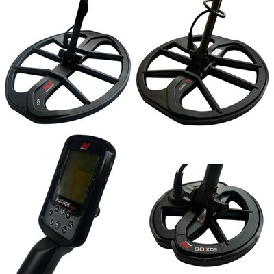 Minelab Equinox 700/900 Metalldetektor Spule Stoßstangenschutz Set SCHWARZ