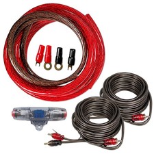 Verstärker Kabelkit AWG 4 CCA 4-Kanal Endstufe 720W RMS Subwoofer Kabelset