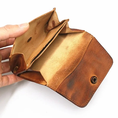 Original Leather Coin Purse Genuine Leather Wallet for Men Women Brand Vintage, $82.36 - Photo 4