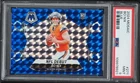 2024 Panini Mosaic RC Rookie Bo Nix #271 Blue Mosaic Prizm /99 (RC) PSA 9