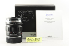 Voigtlander APO-LANTHAR 50mm F/2 Aspherical VM Leica M Lens US Stock New