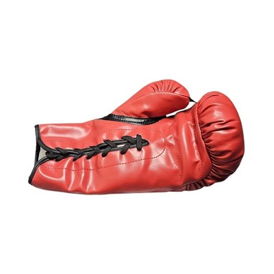 Gant rouge Everlats signé par Mike Tyson - Certification