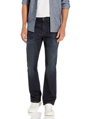 Amazon Essentials Men's Jeans, Slim Fit Stretch, Bootcut - Discontinued Colors,