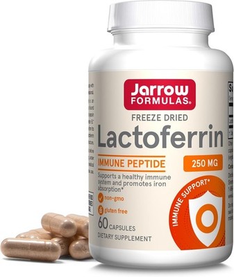 Jarrow Formulas Lactoferrin Supplements 250 mg - Immune-Supporting Glycoprotein