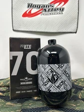 Bunkerkings FN Lite 70/4500 Carbon Fiber HPA Tank - Bottle Only - WKS Black
