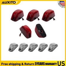 Amber Red LED Front Rear Cab Roof Lights For 14-23 RAM Promaster 1500 2500 3500