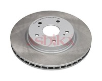 Ashika 2X Bremsscheibe Vorne Ø294 Mm BelüFtet FüR Suzuki Grand Vitara II JT