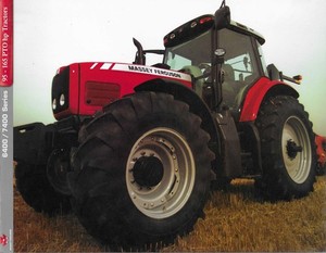 Massey Ferguson 6400/7400 Series 95-165 PTO HP Tractor Brochure