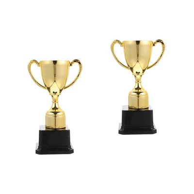  2pcs Small Competition Trophy Dekorative Preisträger Trophy Childic Children