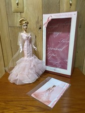 2006 Breast Cancer Pink Ribbon Box Barbie. Original Papers Sealed.