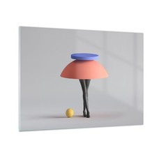 Quadro su Vetro 70x50cm 3D Gambe Forme Stampe Immagini Quadri Moderni Murale