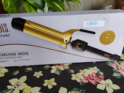 Hot Tools pro 24K Gold 1 1/2''  Curling Iron Used