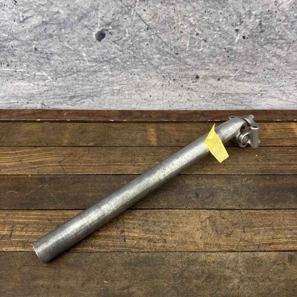Vintage Campagnolo Seatpost LONG 27.2mm Parts Repair Cracked Clamp Hardware - Image 2 of 4