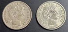 Barber Dime Lot of (2) - 1902, 1907