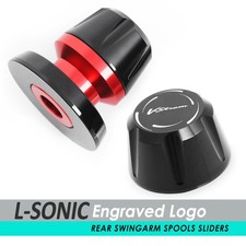 For V-Strom 650XT / 650X 17-23 22 L-SONIC M8 Rear Bobbins Swing Arm Spools Red