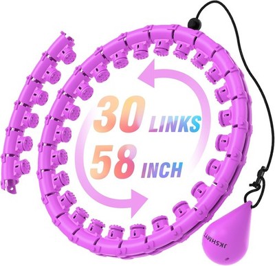 Weighted hula hoop, suitable for adult weight loss
