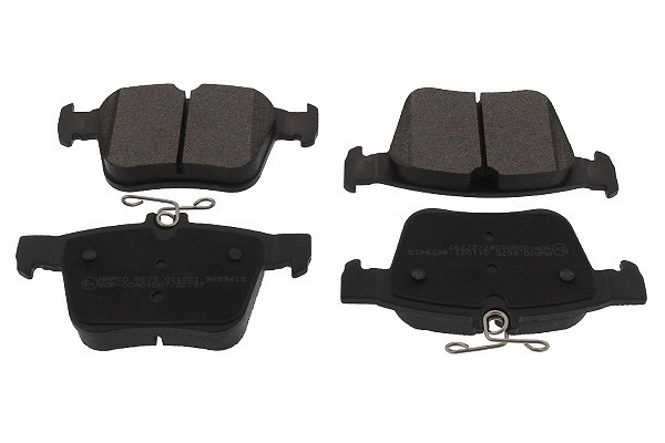 Mapco Bremsbelagsatz, Scheibenbremse Hinterachse U.A. FüR Audi, Seat, Skoda, VW-image