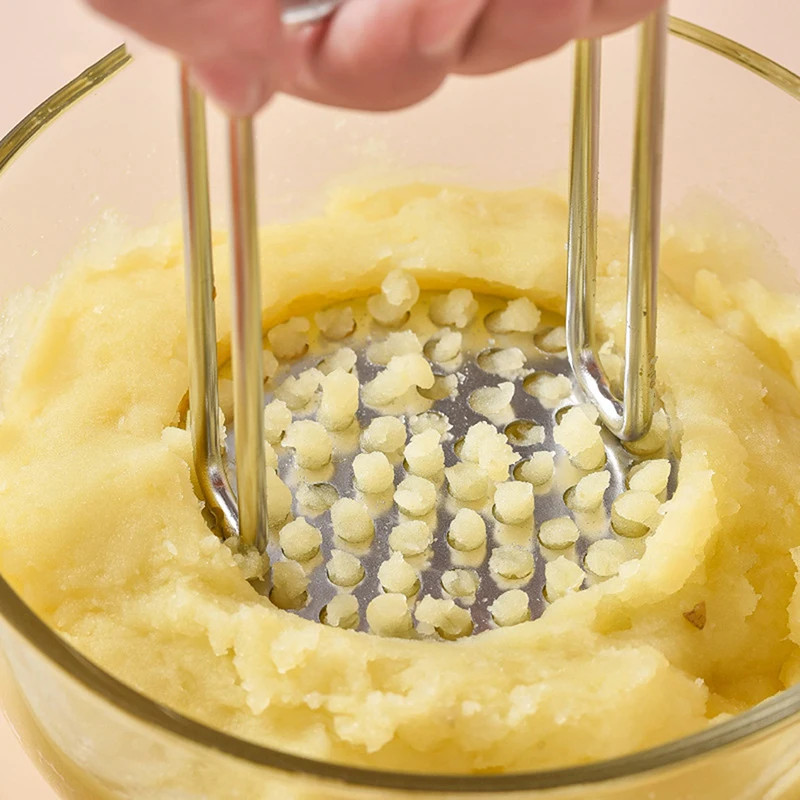 Stainless Steel Potato Masher Vegetable Masher Crush Vegetable Fruit ...