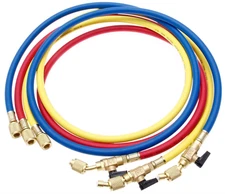 Refrigerant Charging Hose with Ball Valves for R410A R134A R12 R22 R502 R404 R..