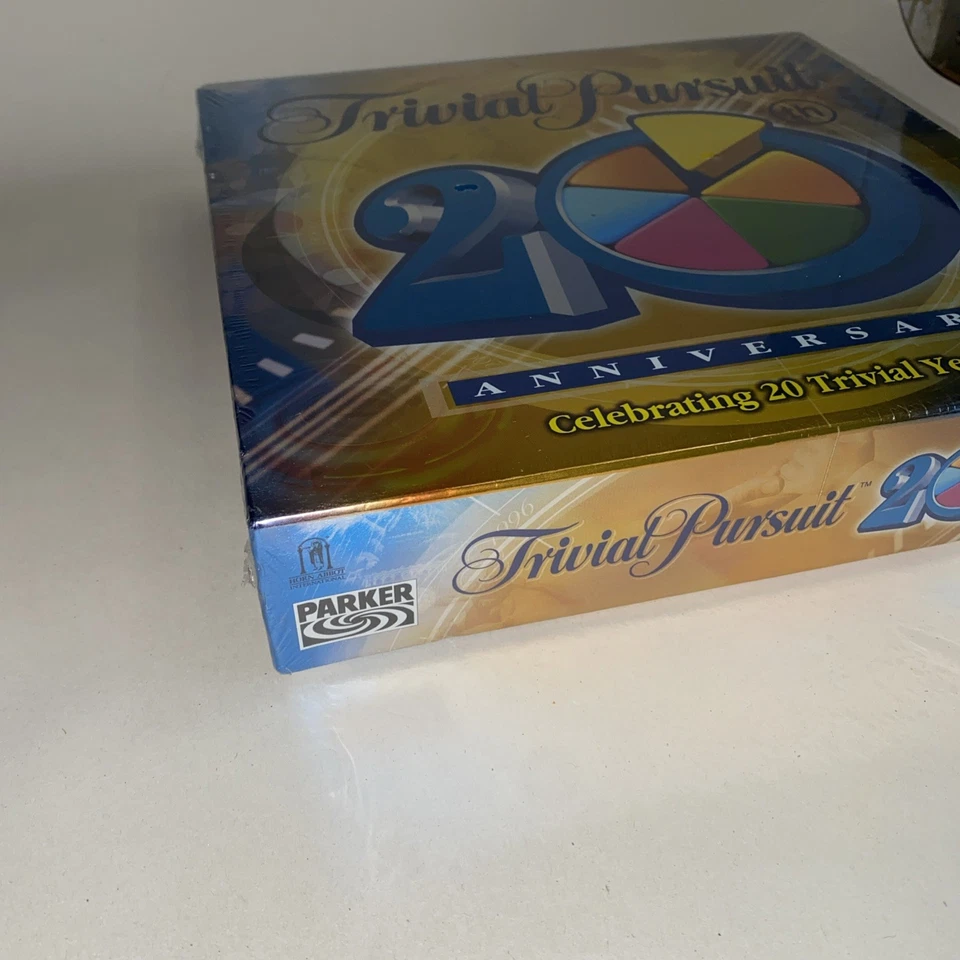 Trivial Pursuit 20th Anniversary Edition Board Game Quiz PARKER Sealed NEW - Image 3 of 4