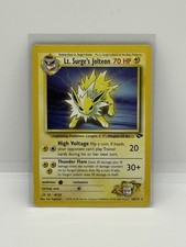 Lt. Surge's Jolteon 28/132 Gym Challenge Regular WOTC on eBay