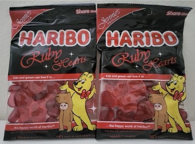 *NEW* 2x Haribo Jennie Ruby Hearts Jennie s Edition 8oz Bags - Limited 2025