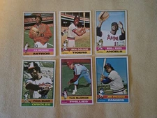 1976 Topps BB Cards $2. ea Simi Stars #85,565,473,625,635,659  See Desc.